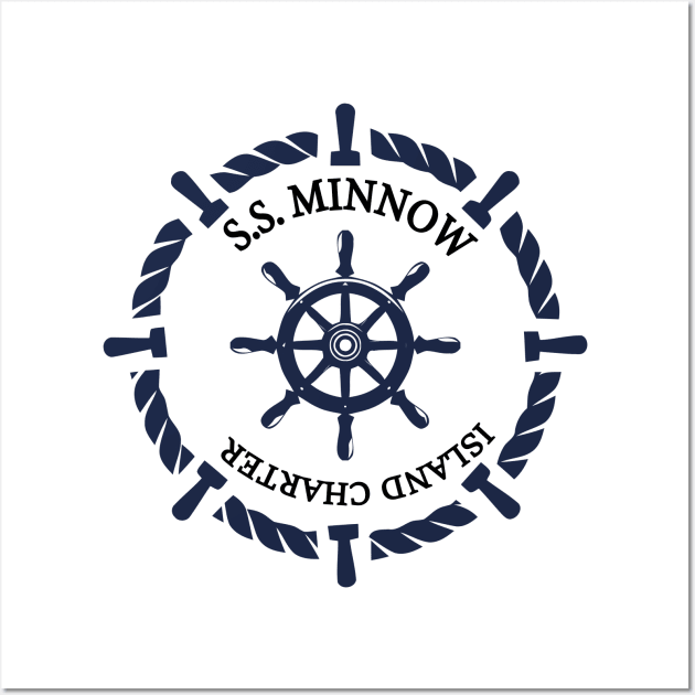 S.S Minnow Island Charter Wall Art by djwalesfood